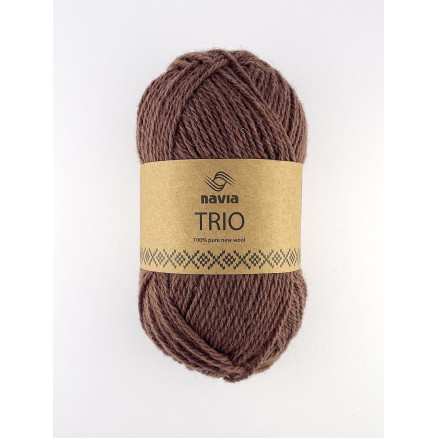Navia Trio Garn 376 Muskatnuss von Navia