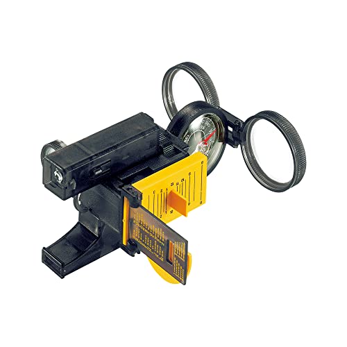 Navir 4020TCE Super Multifunktionales Entdeckerwerkzeug, Kompass, Lupe, Fernglas, Outdoor-Spielzeug, für Kinder ab 6 Jahren, Schwarz von Navir