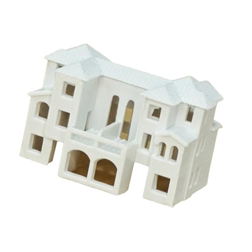 N Maßstab 1:800 Villen Gebäude Zusammenbau Modell Outland Realismen Szene Sandtisch Gebäude Modell Garten Puppenhäuser Dekore Sandtisch Szene von Navna