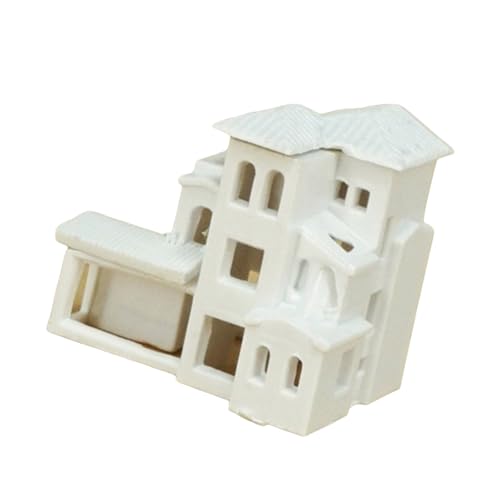 N Maßstab 1:800 Villen Gebäude Zusammenbau Modell Outland Realismen Szene Sandtisch Gebäude Modell Garten Puppenhäuser Dekore Sandtisch Szene von Navna