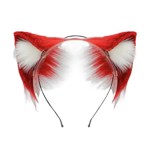 Navna Biegbarer Rahmen, Anime-Haarband, Katzenohren, Haarband, 2000er Jahre, japanisches Thema, Kopfschmuck für Rollenspiele, Halloween, Bühnenauftritte, Kunstpelze, Tierohr-Kopfschmuck von Navna