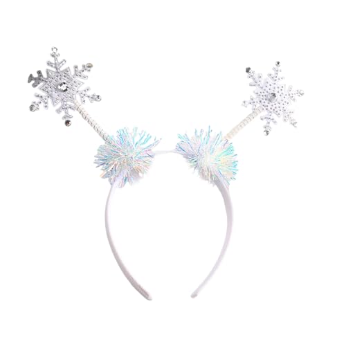 Navna Weihnachtsmütze Haargummi Stirnband Weihnachten Kopfbedeckung Party Foto Requisiten Krawatte Party Kopfbedeckung Cosplay Zubehör von Navna