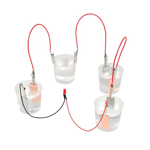 Salzwasser-Batterie-Experimentier-Set, einfach zu bedienen, wissenschaftliche Experimente, verbessert die Problemlösung von Kindern von Navna
