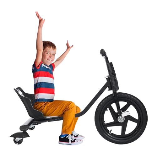 Drift Dreirad Pedal Drift, Trike Drift Kart Für Kinder, Pedal Go Kart Schwarz, Tretroller Für Kinder Ab 6 Jahren, Verstellbares Design, Vergrößerte Vorderräder, Stoßdämpfende Technologie Drift Dreirad Pedal Drift, Trike Drift Kart Für Kinder, Pedal Go Kart Schwarz, Tretroller Für Kinder Ab 6 Jahren, Verstellbares Design, Vergrößerte Vorderräder, Stoßdämpfende Technologie von Naxidf