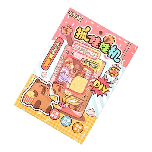 Nbbwwu Capybara-Klauenmaschine, Capybara-Spielzeug-Klauenmaschine | Handgefertigte Capybara-Spendermaschine,Papierkrallenmaschine, Drehmaschinenspielzeug, Spielzeug für den Innenbereich Nbbwwu Capybara-Klauenmaschine, Capybara-Spielzeug-Klauenmaschine | Handgefertigte Capybara-Spendermaschine,Papierkrallenmaschine, Drehmaschinenspielzeug, Spielzeug für den Innenbereich von Nbbwwu
