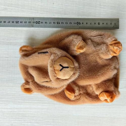 Nbbwwu Capybara Plüschtier - Plüschtier Hülle Ohne Füllung - Handwerkspuppen Zubehör Für Kinder Jugendliche Frauen Mädchen von Nbbwwu