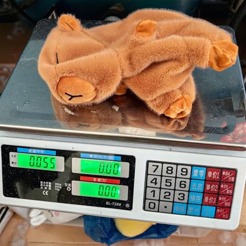 Nbbwwu Wasserschwein Plüschhülle Kuscheltier | Sanftes Tierfell Ungefülltes Capybara - Handwerkspuppen Zubehör Für Kinder Jugendliche Frauen Mädchen von Nbbwwu