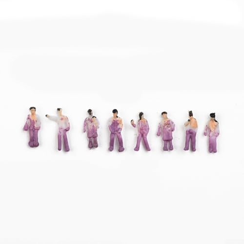 NbgrvB Realistische 100 Stück bemalte Miniaturfiguren für Modellbau, 1 200 Maßstab Passanten für Displays NbgrvB Realistische 100 Stück bemalte Miniaturfiguren für Modellbau, 1 200 Maßstab Passanten für Displays von NbgrvB