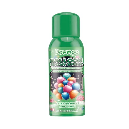 Glänzendes Spray für Luftballons – Glanzspray für Luftballons für einen eleganten Glanz, 100 ml Ballonaufhellung für langanhaltendes Spray, Glanz ist Glänzendes Spray für Luftballons – Glanzspray für Luftballons für einen eleganten Glanz, 100 ml Ballonaufhellung für langanhaltendes Spray, Glanz ist von Nbhuiakl