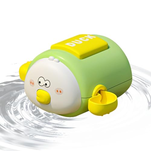 Neamou Badespielzeug zum Aufziehen,Badespielzeug zum Aufziehen - Niedliches Enten-Cartoon-Tier-Wasserspielzeug zum Aufziehen | Entzückendes, niedliches Cartoon-Poolspielzeug, schwimmende interaktive von Neamou