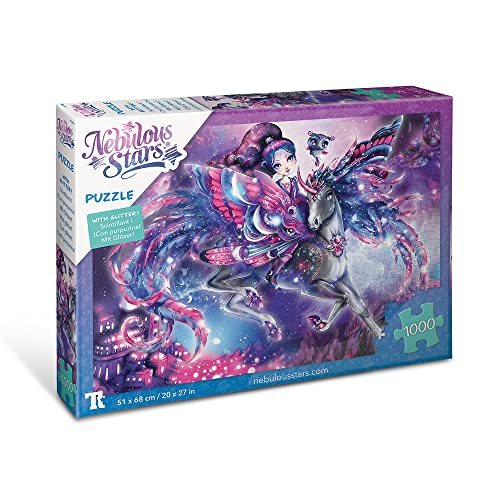Nebulous Stars Glitzer-Puzzle Eclipsia & Pferd, 1000 Teile, ab 8 Jahre Nebulous Stars Glitzer-Puzzle Eclipsia & Pferd, 1000 Teile, ab 8 Jahre von Nebulous Stars
