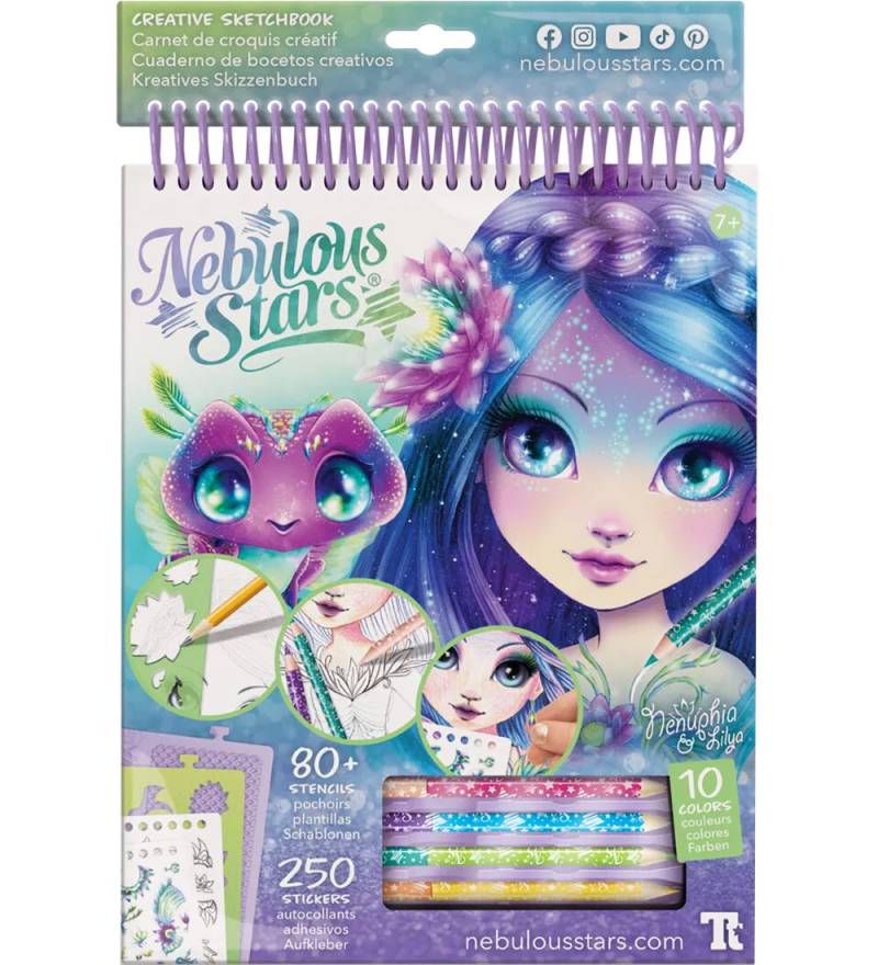Nebulous Stars Malset - Kreatives Skizzenbuch - Nenuphia - Nebulous Stars - One Size - Kreatives Spielset Nebulous Stars Malset - Kreatives Skizzenbuch - Nenuphia - Nebulous Stars - One Size - Kreatives Spielset von Nebulous Stars