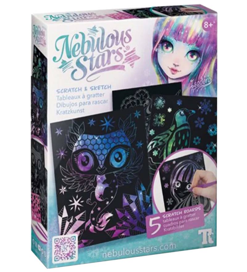 Nebulous Stars Malset - Scratch & Sketch - Nebulous Stars - One Size - Kreatives Spielset Nebulous Stars Malset - Scratch & Sketch - Nebulous Stars - One Size - Kreatives Spielset von Nebulous Stars