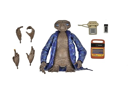 NECA Aktion Figur E.T. Außerirdische Ultimate Version - TELEPATHIC - 40. Anniversary - Höhe 11cm von NECA