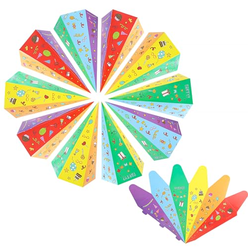 Necdeol 10stk Schultüte für Mädchen Junge, 30cm Geschwisterschultüte, DIY Schultüte zur Einschulung, Faltbare Zuckertüte für die Einschulung zum Schulanfang, Geschwistertüten für Kinder Mädchen Party Necdeol 10stk Schultüte für Mädchen Junge, 30cm Geschwisterschultüte, DIY Schultüte zur Einschulung, Faltbare Zuckertüte für die Einschulung zum Schulanfang, Geschwistertüten für Kinder Mädchen Party von Necdeol
