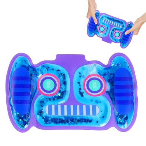 Roboter Sensorik Labyrinth Spielzeug, Gel Gefüllte Sensorische Spielzeug, Sensorische Schläuche Fidget Toy, Squishy Sensory Tubes Gefüllt, Squeezable Fidget Spiel für ADHS und Autismus von Necdeol