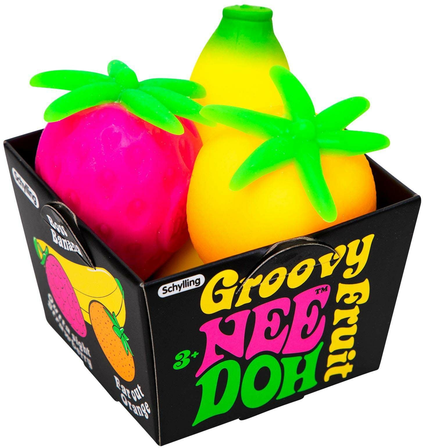NeeDoh Groovy Fruit Quetschbälle NeeDoh Groovy Fruit Quetschbälle von Nee Doh