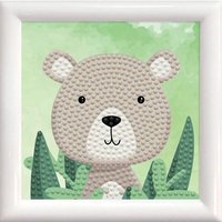 DIAMOND DOTZ - Diamond Painting Mini Wald Bär von Needle Art World