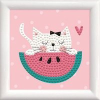 DIAMOND DOTZ - Diamond Painting Mini Wassermelone von Needle Art World