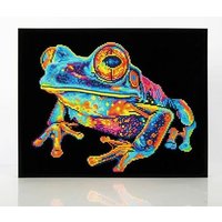 DIAMOND DOTZ - Diamond Painting Neon Baumfrosch DIAMOND DOTZ - Diamond Painting Neon Baumfrosch von Needle Art World