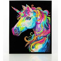 DIAMOND DOTZ - Diamond Painting Neon Einhorn DIAMOND DOTZ - Diamond Painting Neon Einhorn von Needle Art World
