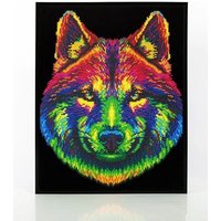 DIAMOND DOTZ - Diamond Painting Neon Wolf DIAMOND DOTZ - Diamond Painting Neon Wolf von Needle Art World