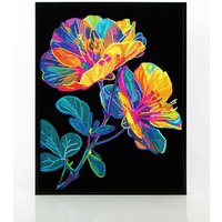 Diamond Painting Neon Blumen Diamond Painting Neon Blumen von Needle Art World