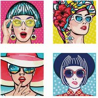 DIAMOND DOTZ - Diamond Painting Mini Moderne Frauen von Needleart World (Hong Kong) Ltd.