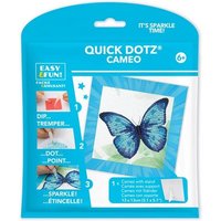 DOTZIES BY DIAMOND DOTZ - Diamond Painting Blauer Schmetterling von Needleart World (Hong Kong) Ltd.