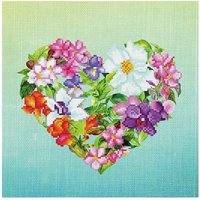 Diamond Dotz Blumenherz von Needleart World (Hong Kong) Ltd.