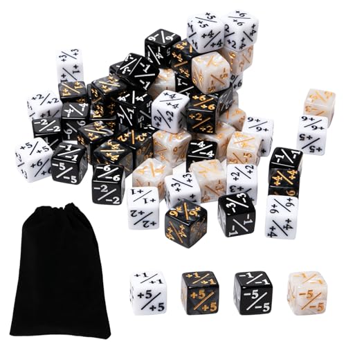 Neikafan 60 Stück MTG Würfelzähler MTG Life Counter Würfel Set Token Würfel Magic The Gathering Loyalität D6 Kompatibel mit MTG, CCG, Kartenspiel Zubehör mit Aufbewahrungsbeuteln Neikafan 60 Stück MTG Würfelzähler MTG Life Counter Würfel Set Token Würfel Magic The Gathering Loyalität D6 Kompatibel mit MTG, CCG, Kartenspiel Zubehör mit Aufbewahrungsbeuteln von Neikafan
