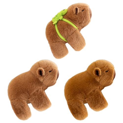 Neikafan Capybara Kuscheltier Schnapparmband 3 Stück Capybara Kuscheltier Armband Plüsch Capybara Kuscheltier mit Schildkröte Süßes Stofftier Capybara Slap Armband für Kinder Mitbringsel Neikafan Capybara Kuscheltier Schnapparmband 3 Stück Capybara Kuscheltier Armband Plüsch Capybara Kuscheltier mit Schildkröte Süßes Stofftier Capybara Slap Armband für Kinder Mitbringsel von Neikafan