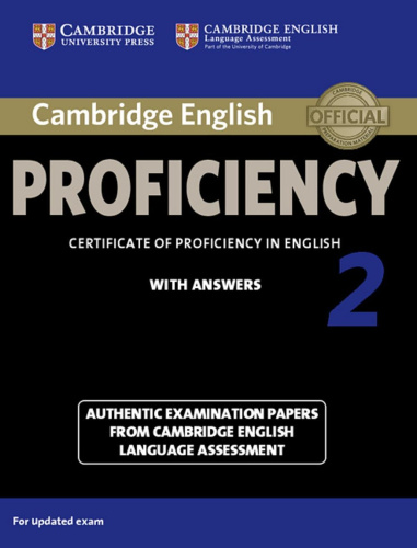 Cambridge Engl. Proficiency 2 updated/Stud. B. with answers von Nein