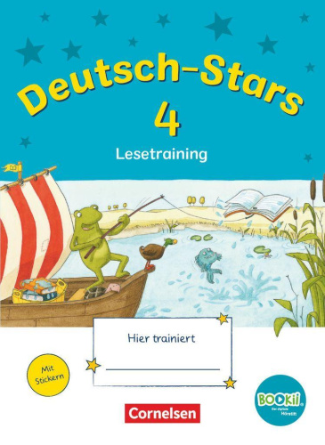 Deutsch-Stars - BOOKii-Ausgabe - 4. Sj./Lesetraining von Nein
