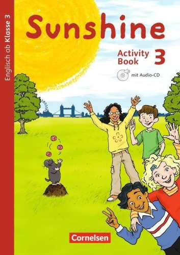 Sunshine 3. Sj. Activity Book mit Audio-CD, Minibildktn. von Nein