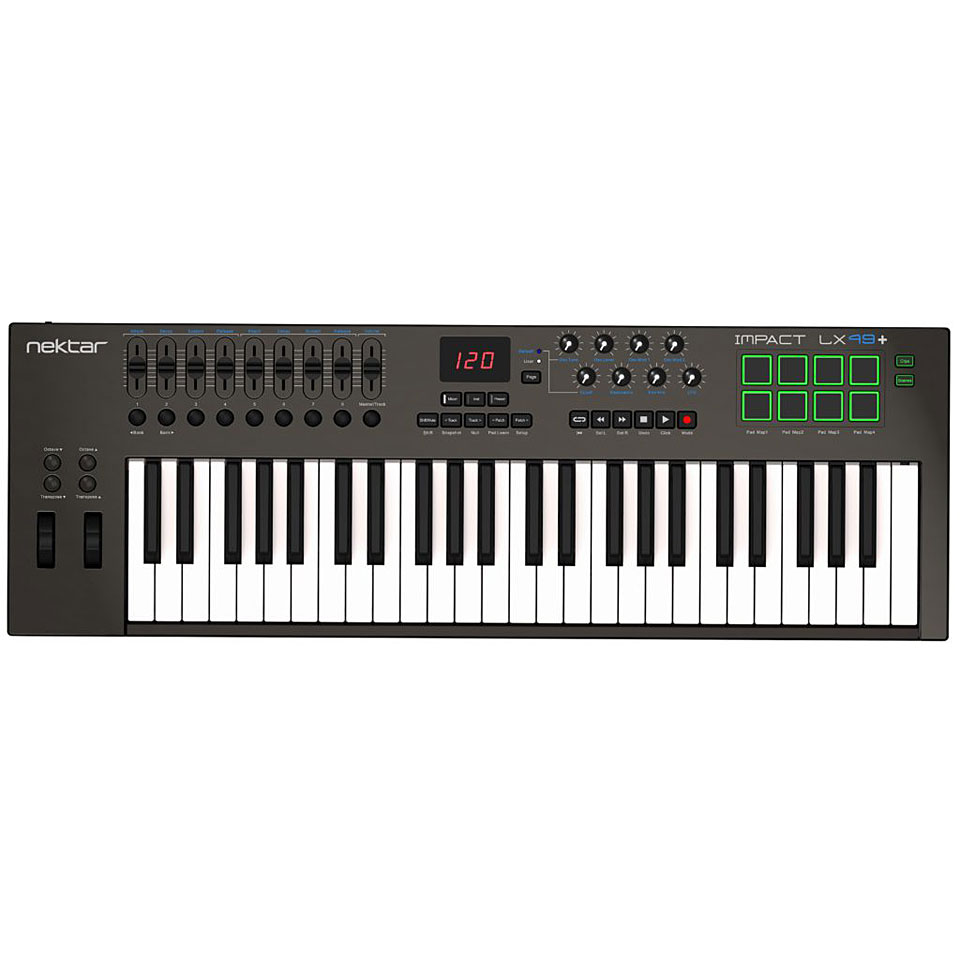 Nektar Impact LX49+ Masterkeyboard Nektar Impact LX49+ Masterkeyboard von Nektar