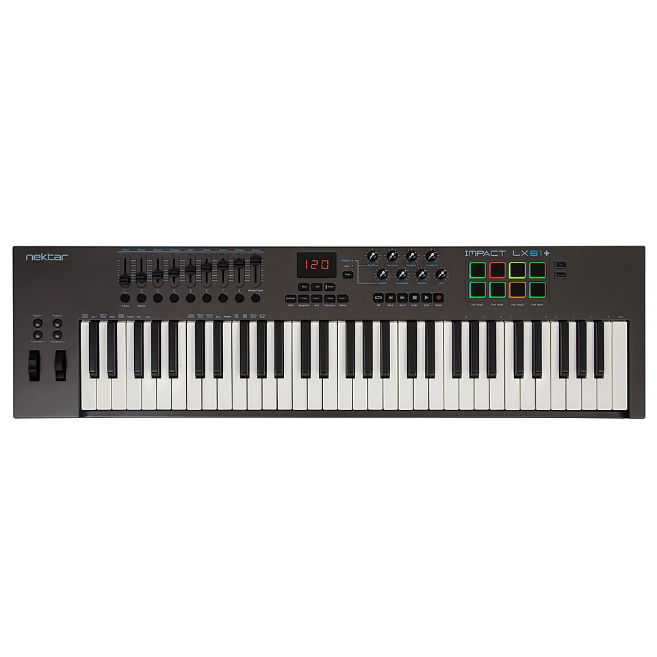 Nektar Impact LX61+ Masterkeyboard Nektar Impact LX61+ Masterkeyboard von Nektar
