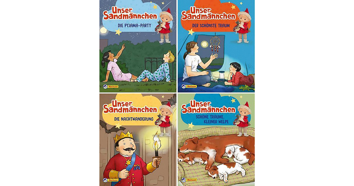 Buch - Nelson Mini-Bücher: Unser Sandmännchen: Gute-Nacht-Geschichten 5-8 Buch - Nelson Mini-Bücher: Unser Sandmännchen: Gute-Nacht-Geschichten 5-8 von Nelson Verlag