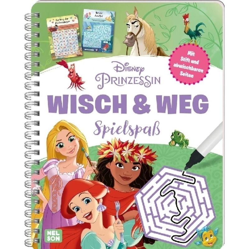 Disney Prinzessin: Wisch & Weg Spielspaß von Nelson