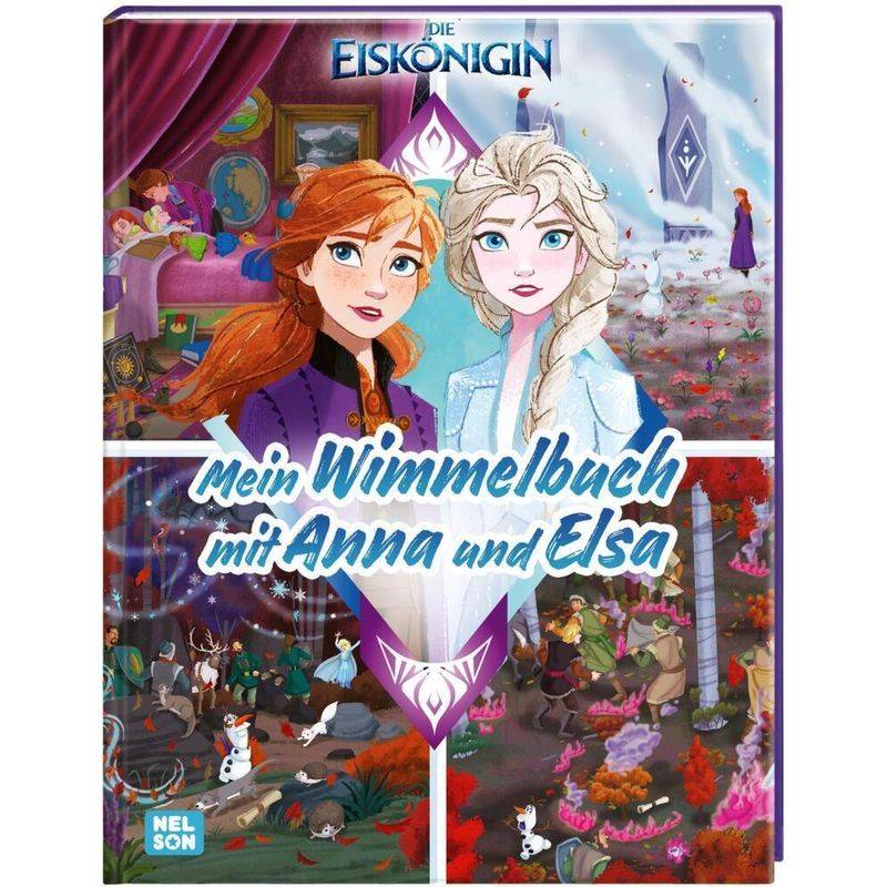 Disney Die Eiskönigin: Mein Wimmelbuch mit Anna und Elsa von Nelson