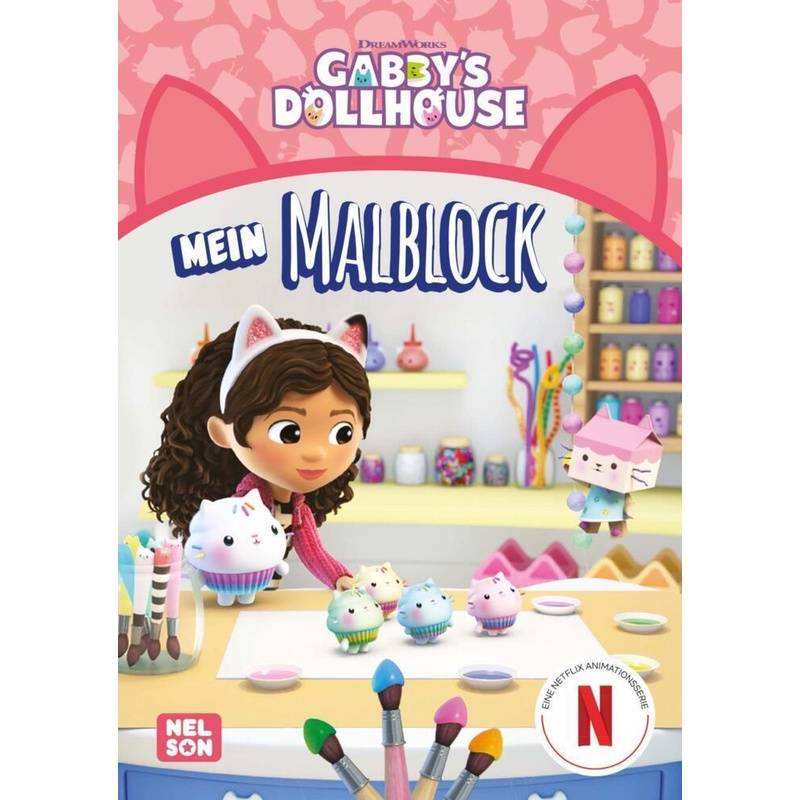 Gabby's Dollhouse: Mein Malblock von Nelson