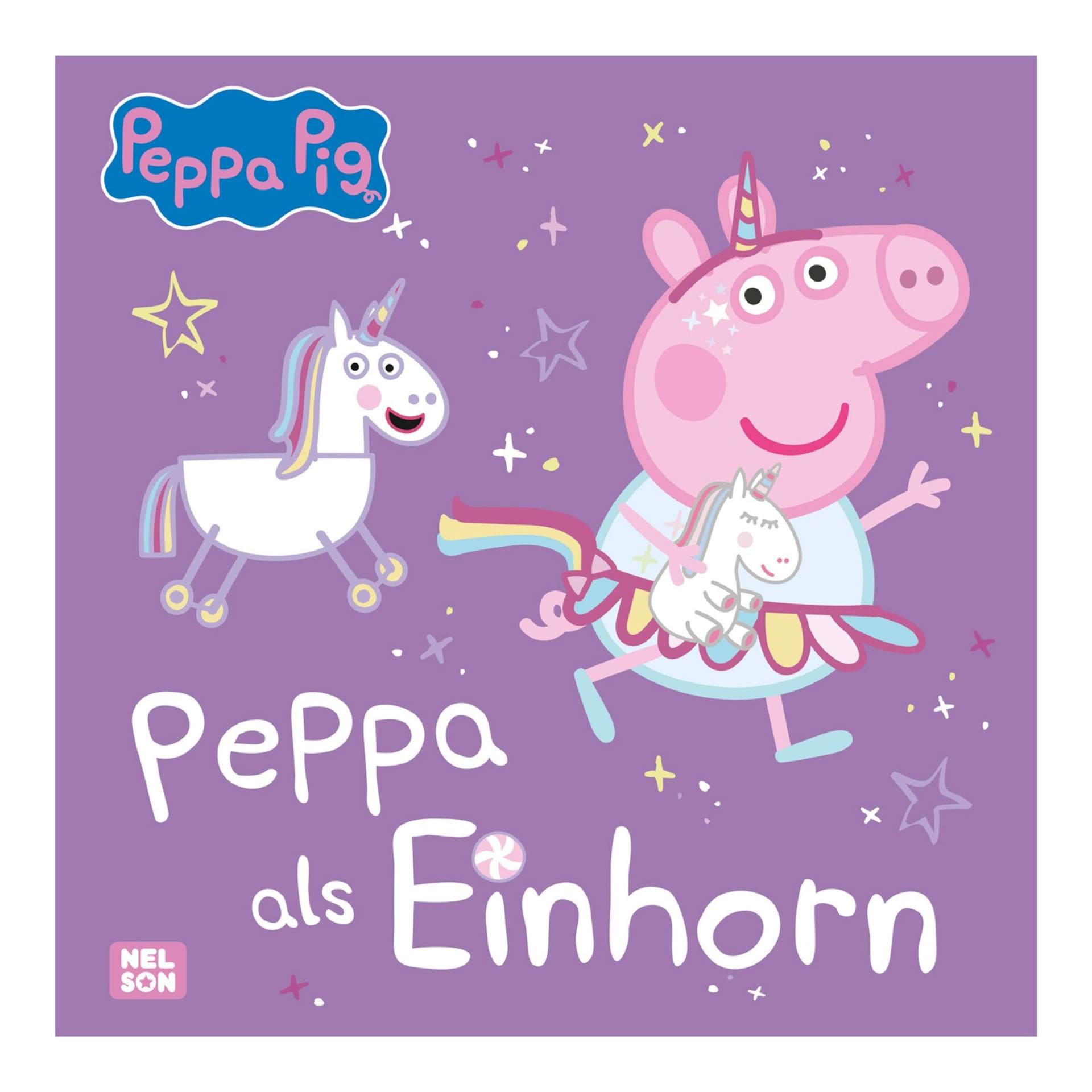 Nelson Peppa Pig Bilderbuch Peppa als Einhorn von Nelson