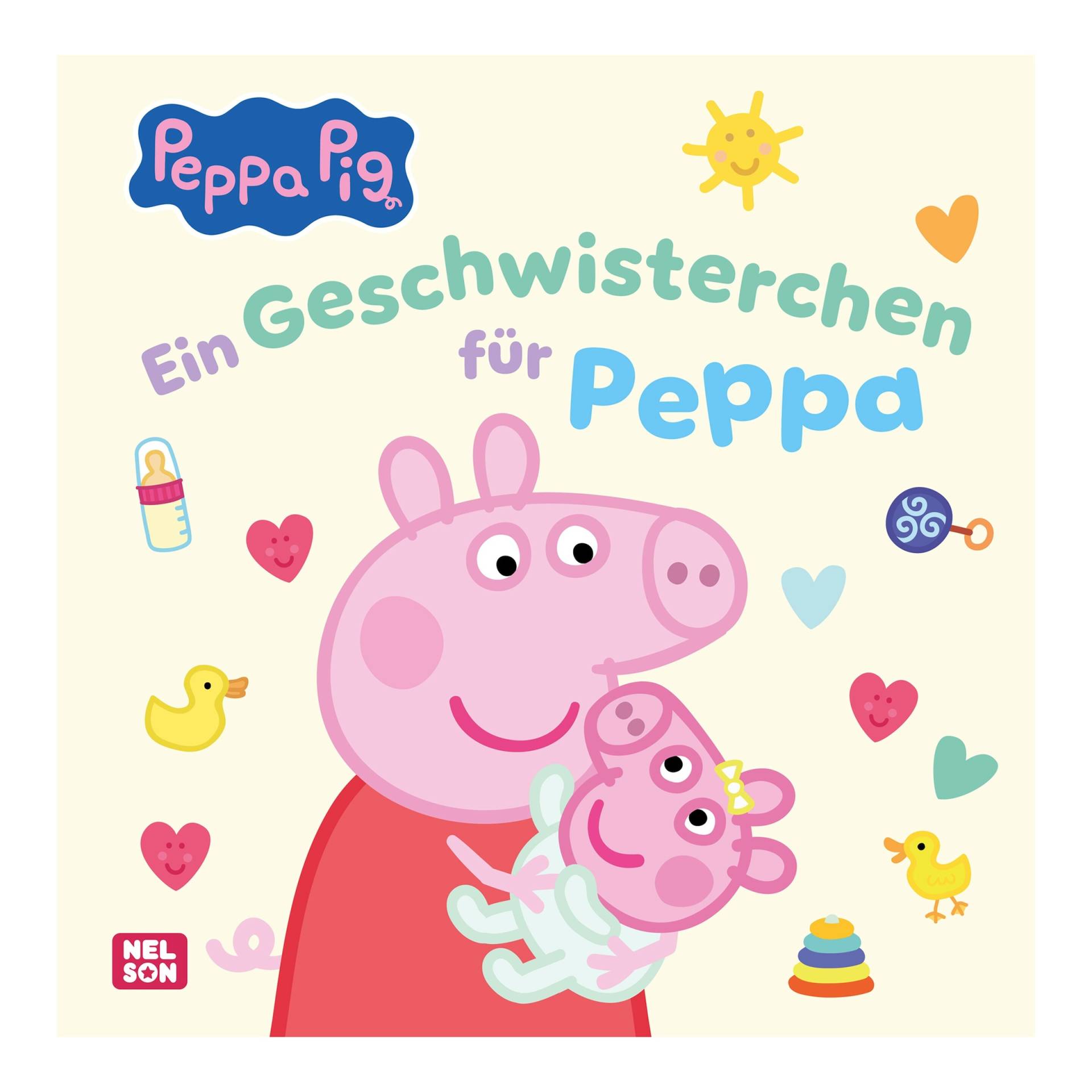 Nelson Peppa Pig Peppa Wutz Bilderbuch Ein Geschwisterchen für Peppa von Nelson