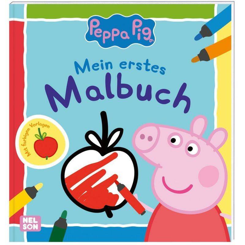 Peppa Wutz Ausmalbilder: Mein erstes Malbuch von Nelson