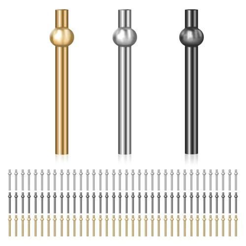 Nelsonerty 108 Stück Cribbage-Stifte, Zuverlässige Cribbage-Stifte Aus, Konisches Design, Vielseitig Einsetzbar, Cribbage-Brettstifte für Brettspiele (3 Farben) von Nelsonerty