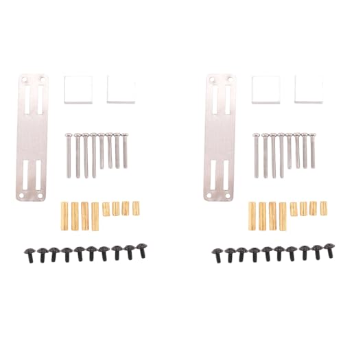 Nemeae 2X Verbesserte Metall Servo Halterung Kit Teile für Rc Truck Spielzeug für Kinder von Nemeae