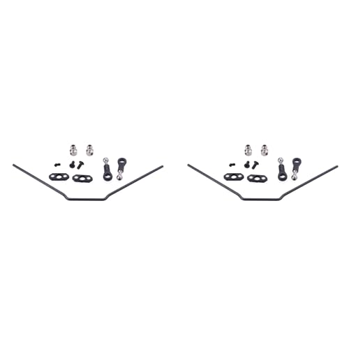 Nemeae 2X Vorderer Stabilisator Sway Bar Set 8044 für 1/8 08423 08425 08426 08427 9020 9072 9116 9203 RC Car Upgrade Teile von Nemeae