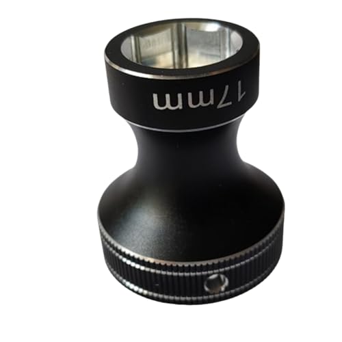 Nemeae Aluminiumlegierung, 17 mm, Sechskantschlüssel, Werkzeug, Sechskantmuttern, Muffe für 1/8 1/10 Geländewagen, Auto, , Chenille, Schwarz + Silber Nemeae Aluminiumlegierung, 17 mm, Sechskantschlüssel, Werkzeug, Sechskantmuttern, Muffe für 1/8 1/10 Geländewagen, Auto, , Chenille, Schwarz + Silber von Nemeae