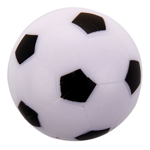 Nemeae Kleine Tischkicker Ball Kunststoff Harte Homo Logue Kinder Spiel Spielzeug Schwarz von Nemeae