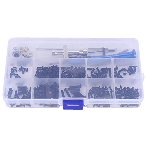 Nemeae M2 M2.5 M3 Schraube für 144001 1/14 Rc Auto Teile Schrauben Flach Kopf Schrauben Flach Kopf Schrauben Halbe Zahn Schraube von Nemeae